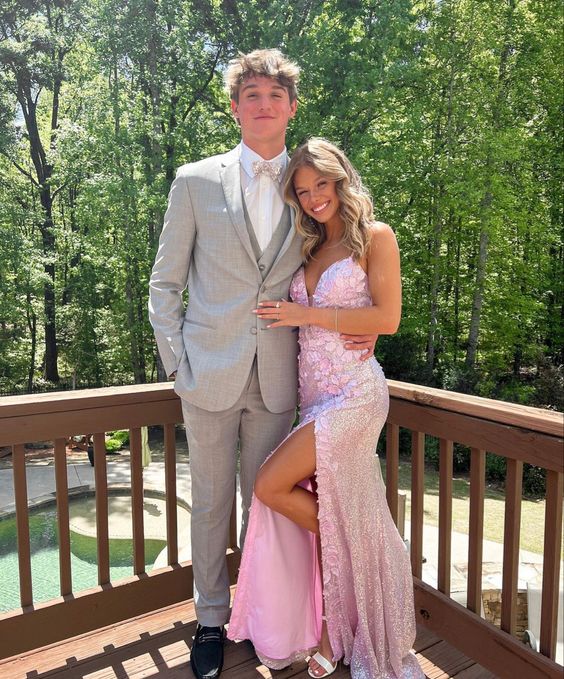 Long Prom Dresses with Appliques Formal Dresses      fg1829