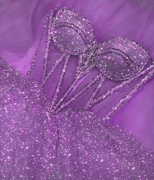 Sexy Sleeveless Purple Party Dresses, Prom Dress    fg2506