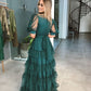 Green Long Party Gown Prom Dress     fg2607