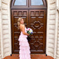 Pink Evening Dress Long Prom Dress Party Dress    fg2340