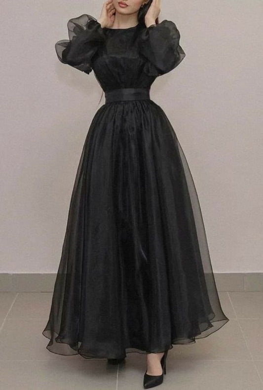 Black Prom Dress,  Evening Dress      fg2633