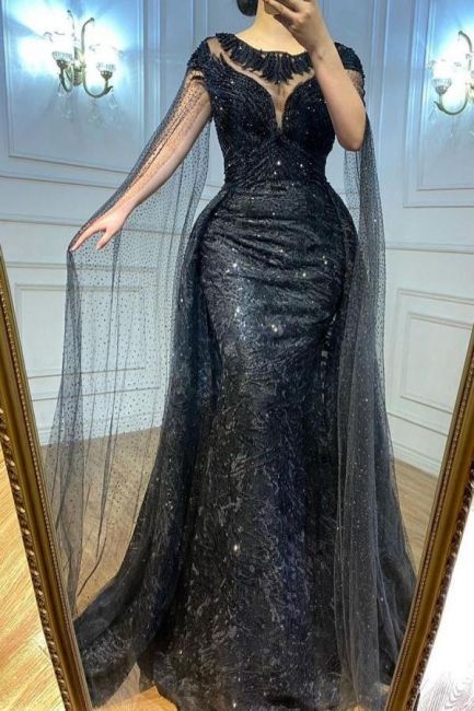 Elegant Evening Dresses Long Black