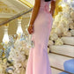 Pink Prom Dresses Women Formal Party Evening Gown    fg1511