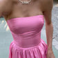 Pink Prom Dress Women Sexy Dresses Elegant Party Dress     fg1968