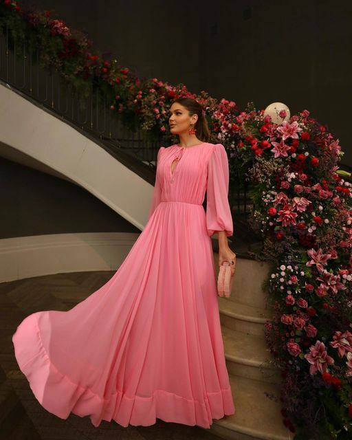 Pink Prom Dresses Formal Dress, Evening Dress, Dance Dresses, Party Gown     fg3238