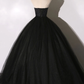 Black Long Prom Dresses, Black Lace Formal Evening Dress     fg1308