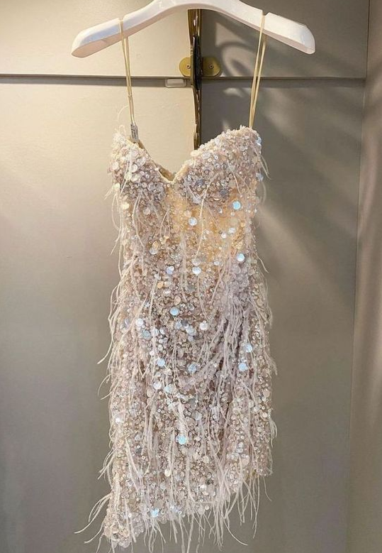 Sequin prom dresses, sheath short prom dresses fg1195 – formalgowns