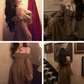 Ruffles One-shoulder Dress,Tulle Lantern Sleeve Fairy Dress,Homecoming Dress,Cottagecore Dress,Prom Dress        fg2988