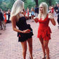 Charming Black/Red Short Homecoming Dresses    fg1481