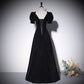 Black evening dress new long velvet prom dress      fg146