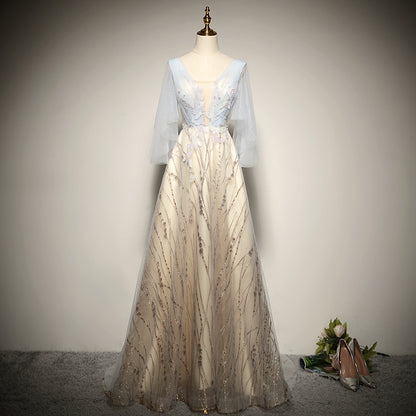 New style a line bridesmaid dress long evening dress prom dress      fg175