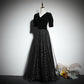 A-line black evening dress new prom dress party gowns     fg193