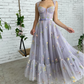 Evening Gowns Formal Party Dresses Straps Prom Dress   fg253