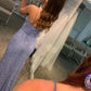 Beaded Purple Mermaid Long Formal Dress      fg845